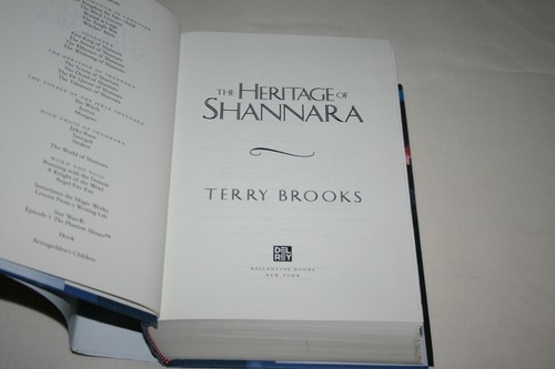 THE HERITAGE OF SHANNARA Books 1-4 Terry Brooks HCDJ 1ST Ed Scions, Druid, Elf.. - Picture 3 of 10