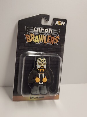 AEW Micro Brawler All Elite Crate Exclusive Excalibur AEW All Elite Wrestling