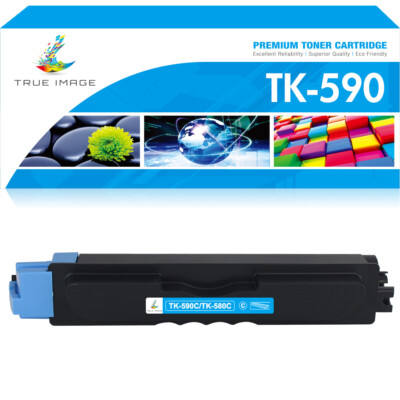 1 Cyan TONER für Kyocera TK-590 FS-C5250DN FS-C2026MFP FSC2526MFP Ecosy P6026cdn