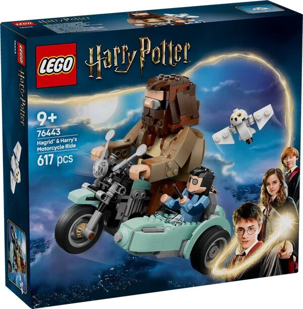 グンダリーニヨーガ Harry Potter] Hagrid and Harry's Flying Motorcycle Ride LEGO From