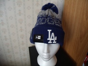 la dodgers beanie with pom