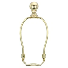 5.5 Inch Lamp Harp Kit with Finial 1 Set Detachable Lamp Shade Bracket Holder...