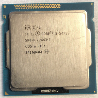 Intel Core i5-3475S 2.90GHz LGA 1155 Quad-Core SR0PP CPU Processor *TESTED*
