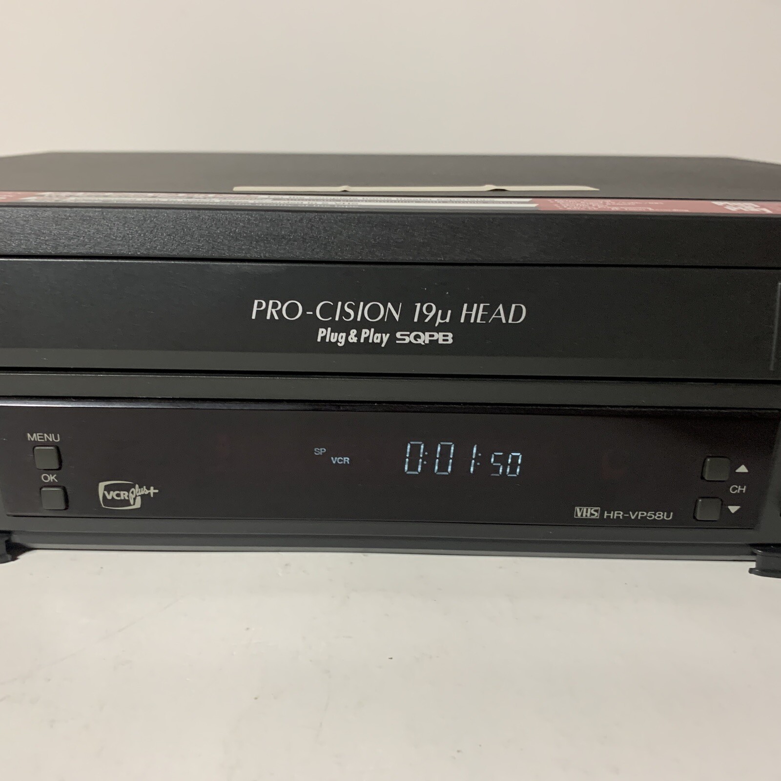JVC HRVP58U ProCISION 19u Head VHS VCR Player Recorder Tested eBay