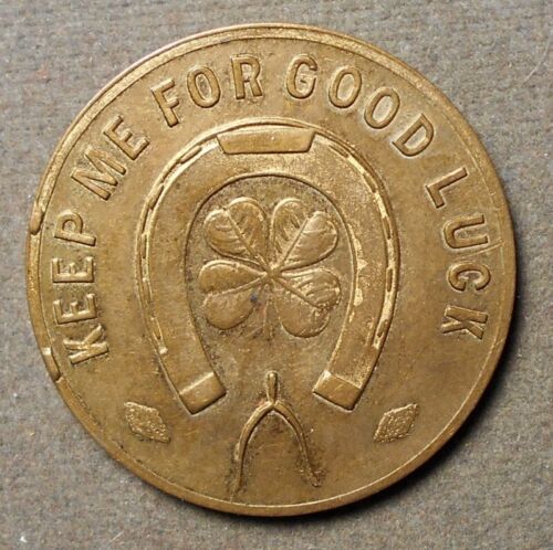 Sogenannter Dollar HK-474, Reise & Transport $, Jahrhundert des Fortschritts. Vergoldet, 33mm, - Bild 2 von 2