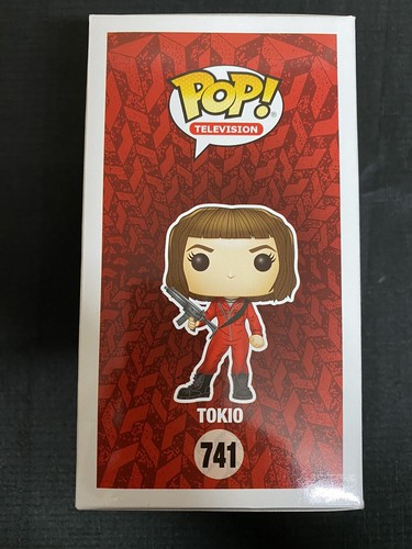 Tokio La casa de papel Money Heist #741 Funko pop! vinilo RARO - Imagen 3 de 6