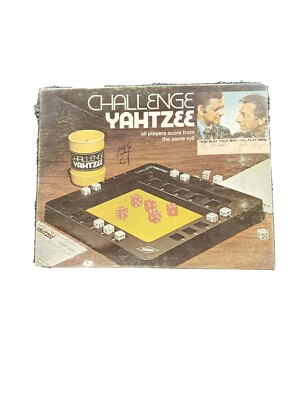 Yahtzee Challenge Vintage 1978  Tony Randall Jack Klugman