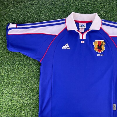 日本 vs イタリア 国代表戦 Tシャツ2001 Rare Vintage! Japan 2001 Official Jersey Shirt Kit – JPN L