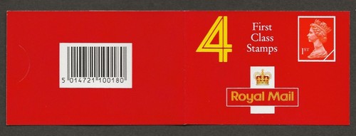 Folleto de estampillas GB 4x1st. HB3 1990 Imper horizontal, código de barras negro. GRATIS UK Post - Imagen 3 de 3