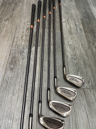 Taylormade Ti Bubble 2 Set Of Irons 4-9 Irons R80 Bubble 2 Shaft - Picture 8 of 19