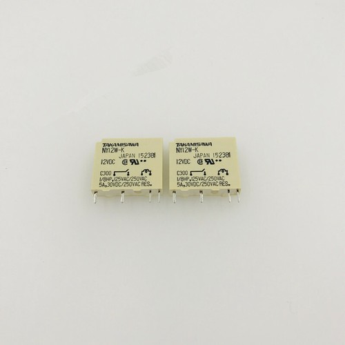 5x Nuovo per Fujitsu TAKAMISAWA DIP-4 relè NY12W-K 12VDC 4 piedi 5A 12V DC12V DC12 - Foto 1 di 3