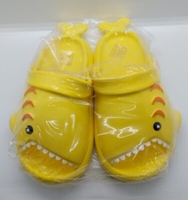 Kids Fish Shark Slippers Slide Unisex Flip Flop Beach Sandal size Kids 12