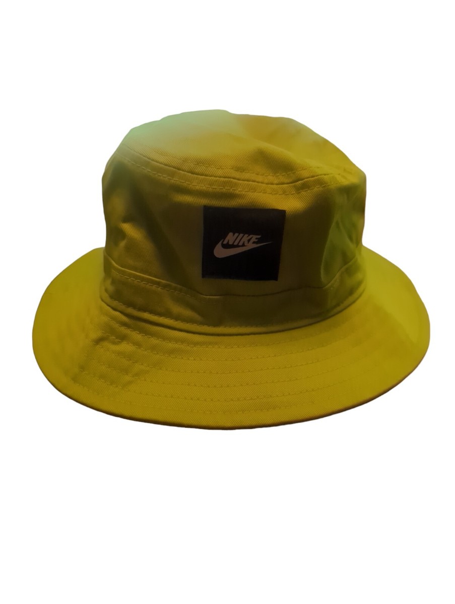 yellow nike bucket hat