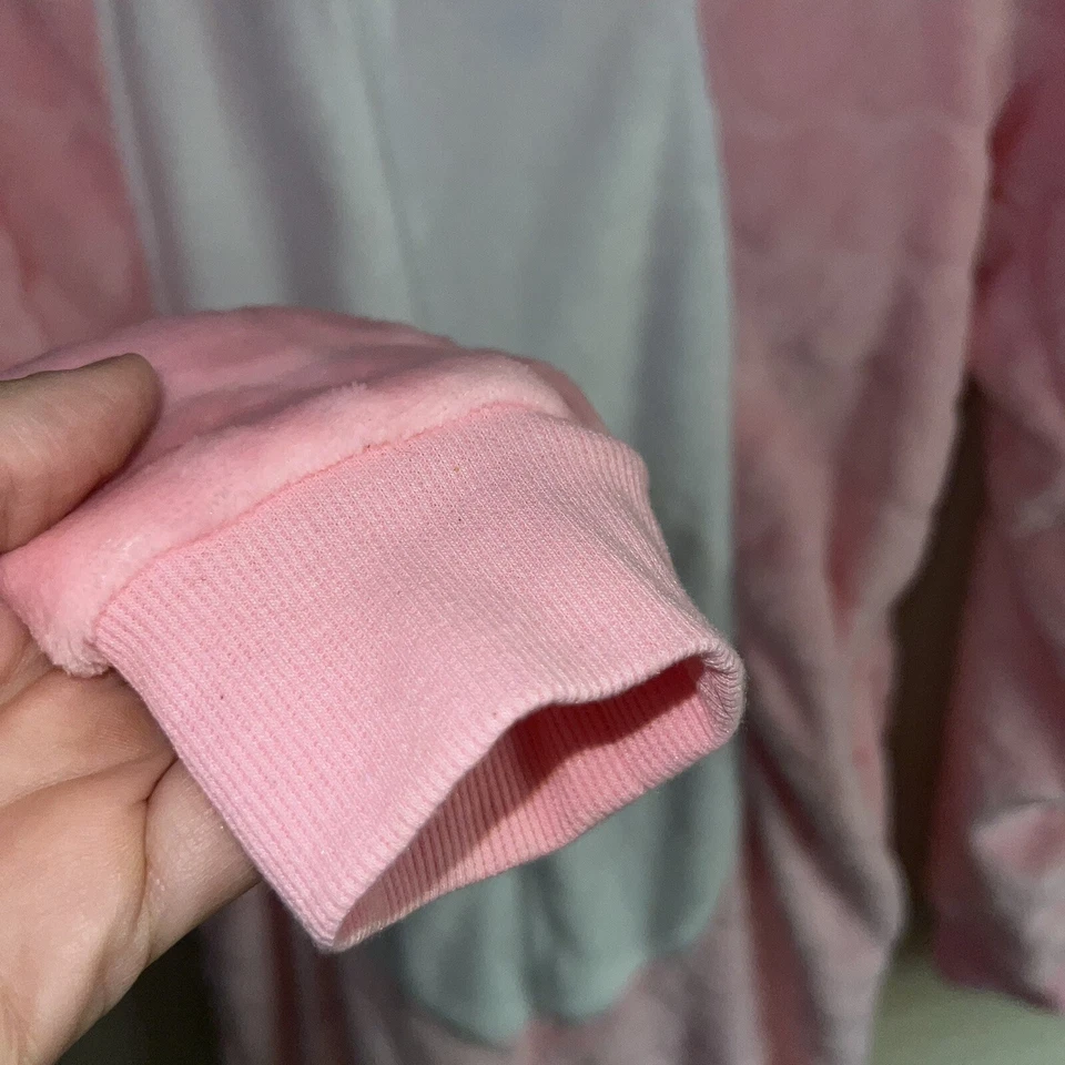 Unisex Adulto Rosa Unicornio con Alas Disfraz Mono Animal Pijama Pequeño Foto 4 de 4