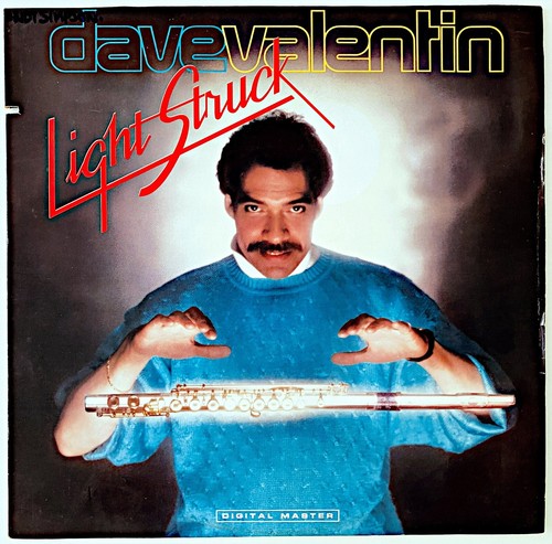 DAVE VALENTIN - LIGHT STRUCK - 1986 US RELEASE - VINYL, LP, ALBUM - GRP-A-1028