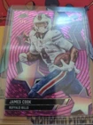 2025 Topps Cosmic Chrome James Cook Pink Refractor (RAW)