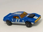 Vintage 1972 Matchbox Superfast #9 AMX Javelin "Cam Cracker" Dark Blue Lesney