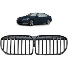 K�hlergrill schwarz gl�nzend Einlinien- f�r BMW 7er G11 G12 Bj. 2019�2022