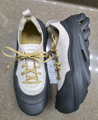NEW Crocs Echo Surge (Almond Tint) Men 9 Women 11 210079-0LL Sneaker Trail Ready