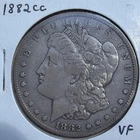 1882-CC Morgan Silver Dollar CARSON CITY VF