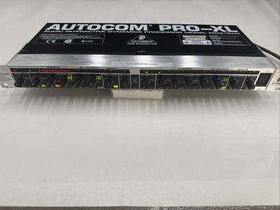 Behringer Autocom Pro-XL MDX1600 2 Channel Audio Interactive Processor Dynamics