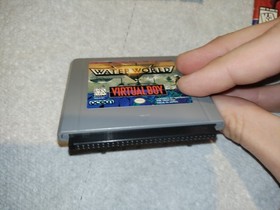 Waterworld Virtual Boy with Manual Authentic! Original Dust Cover, Near Mint
