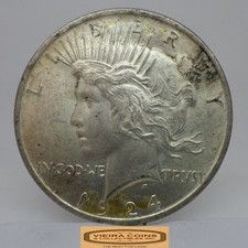 1924 Peace Silver Dollar - #C55812NQ