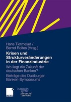 Krisen Und StrukturveräNderungen In Der Finanzindustrie Bernd Rolfes