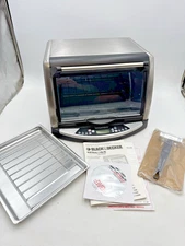 NEW Black+Decker FC150R Infrawave Speed Cooking Countertop Oven Stainless Steel