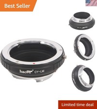 Lens Mount Adapter for Contax/Yashica C/Y CY Lens to Leica M LM Mount Camera ...