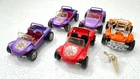 5 Vintage Corgi Whizzwheels BEACH BUGGY Dune Buggy Cars - 2 1/2" Long