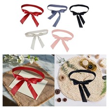 Women PU Leather Overcoat Waist Belt Stylish 175cm Waist Band Replacement
