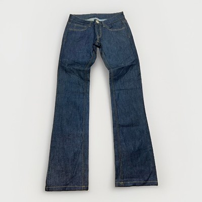 PHARD Y2K Bootcut Jeans W28 Damen Dunkelblau Flare Denim Vintage 2000er