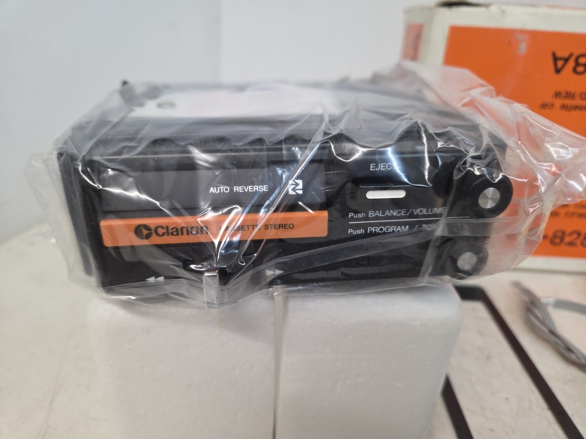 Vintage NOS Clarion PE-828A Under Dash Cassette Player Car Stereo