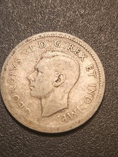 1940 Canadian 10-cent coin