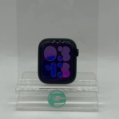 GPS Only Apple Watch Series 8 45MM Midnight Aluminum Aftermarket Band MNP83LL/A
