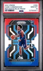 127593811 Cade Cunningham 2021 Panini Prizm #282 Red White and Blue RC PSA 10