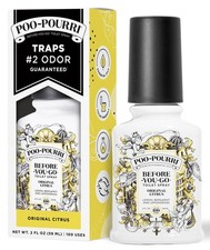 Poo-Pourri Before-You-Go Toilet Spray, 2 Fl Oz Pack of 1 , Original Citrus