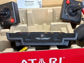 ATARI Flashback 6 Classic Game Console 100 Built-In Games 2 Wireless Controllers