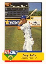 Craig Smith 1994 Fleer ProCards 1704 Stockton Ports Baseball Card
