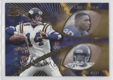 1997 Pacific Crown Collection Team Checklists Brad Johnson Cris Carter Jake Reed