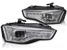 Xenon Scheinwerfer Set Chrom dynamische LED Blinker für Audi A5 8T 2011-2016