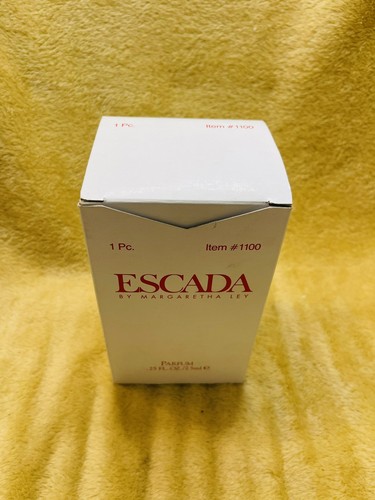 Vtg MARGARETHA LEY by ESCADA splash PURE PARFUM 7.5 ml .25oz DISCONTINUED SEALED - Picture 4 of 5