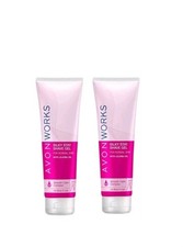 X2 AVON WORKS Silky Stay Shave Gel with Jojoba Oil For Body & Legs  150ml  New 36.63 per litre