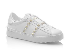 Valentino Garavani Rockstud Untitled Low Top Sneakers White Size EU 36 / US 6
