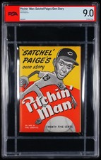 Pitchin' Man: Satchel Paige's Own Story Magazine Comic 1948 PSA 9 MINT  1/1 RARE