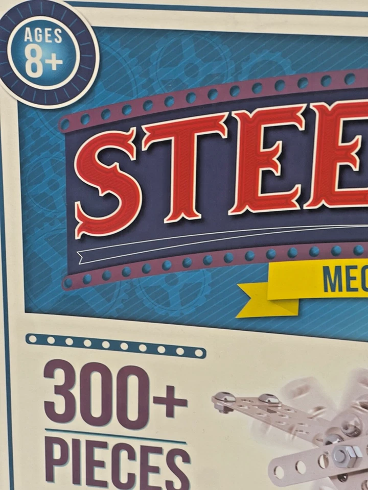 Schylling Mechanical Multi-Model Set Steel Works Classic Construction Set - Image 4 of 4