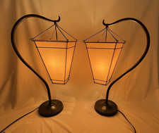 VTG Pottery Barn Allston Hanging Lantern Tabl...