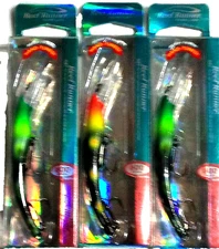 Reef Runner 600 Deep Lil Ripper Crankbaits (Lot of 3-Night Vision/Halloween 2)