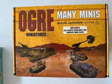 OGRE MANY MINIS - Miniatures - Steve Jackson Games - Factory Sealed - Rare Find